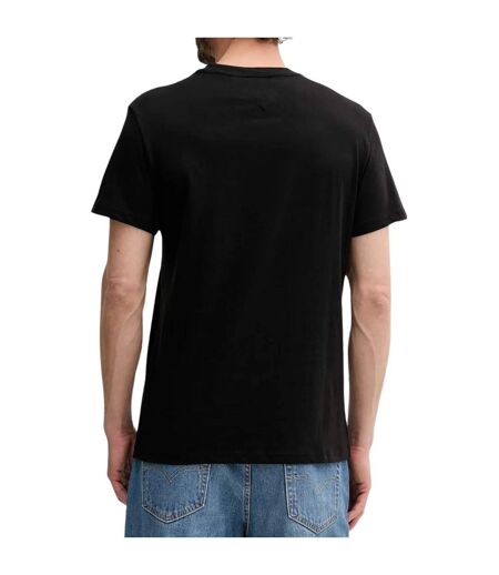 T-shirt Motif/style Logo Homme Noir Tommy Jeans
