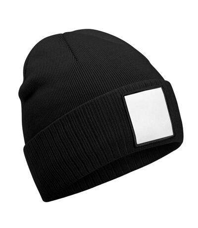 Bonnet noir / blanc Beechfield