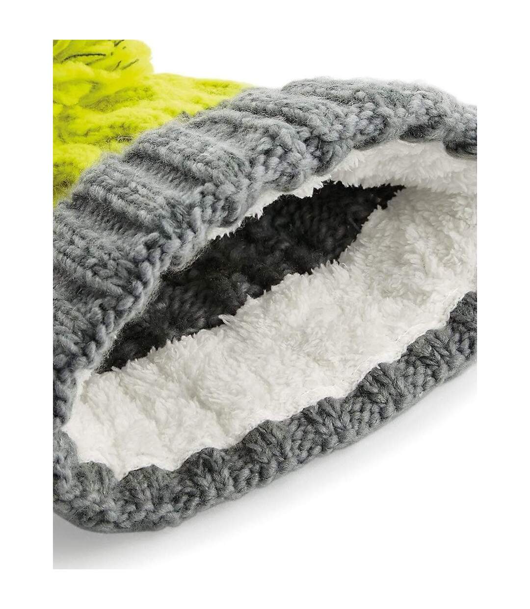 Beechfield Apres Beanie (Graphite Grey/Blush) - UTPC3947-2