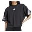 T-shirt Noir Femme Adidas IP1571 - L-1