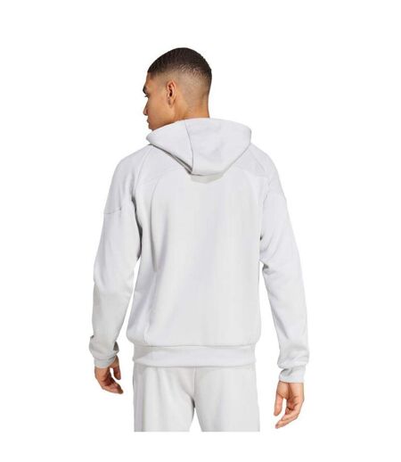 Veste À Capuche Tiro Homme Gris Argenté Adidas