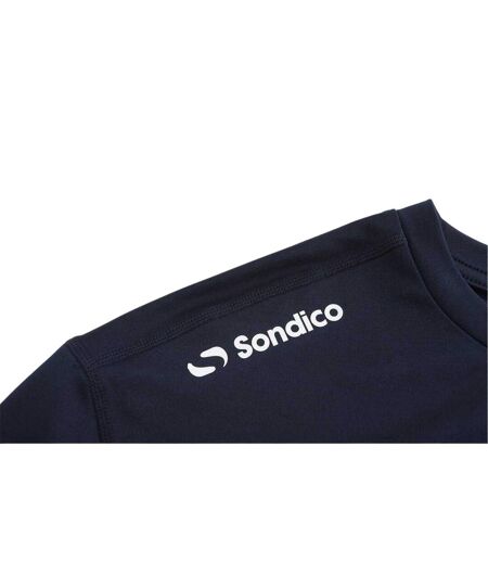 Mens Core Plain Base Layer Top Navy Sondico