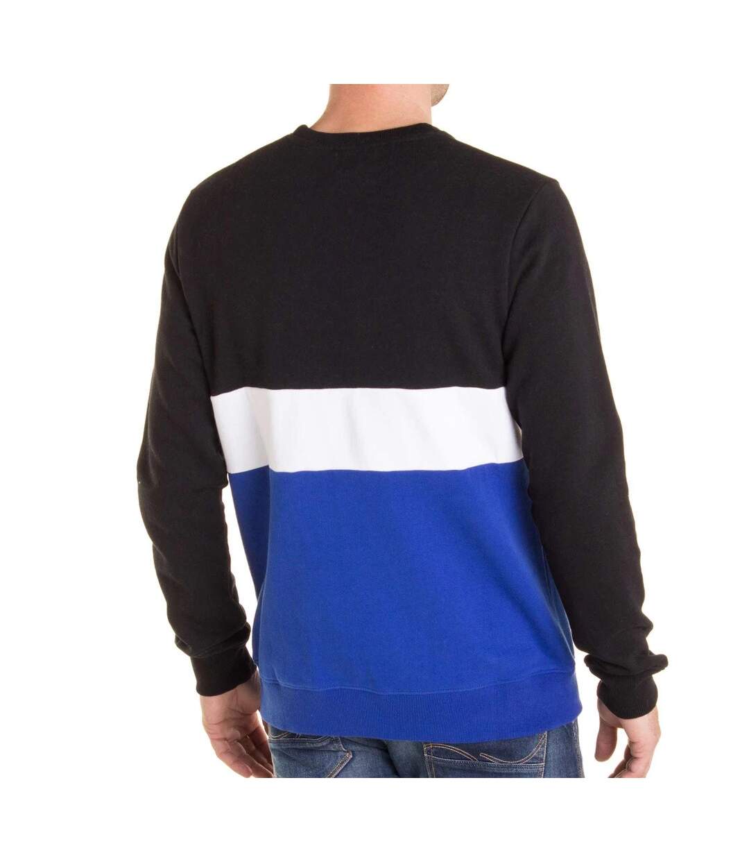 Sweat Noir/Bleu Homme Umbro Street Crew