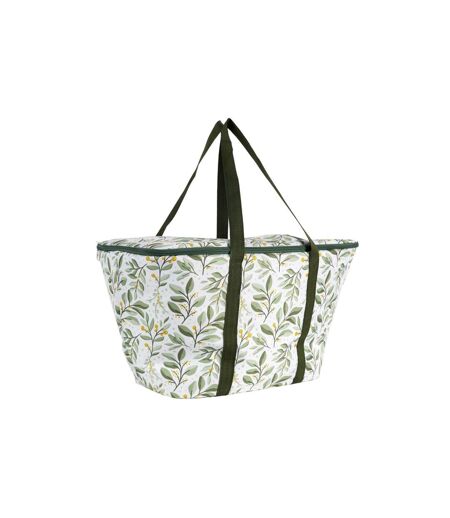Panier Fraîcheur Pique-Nique 41L Blanc & Vert
