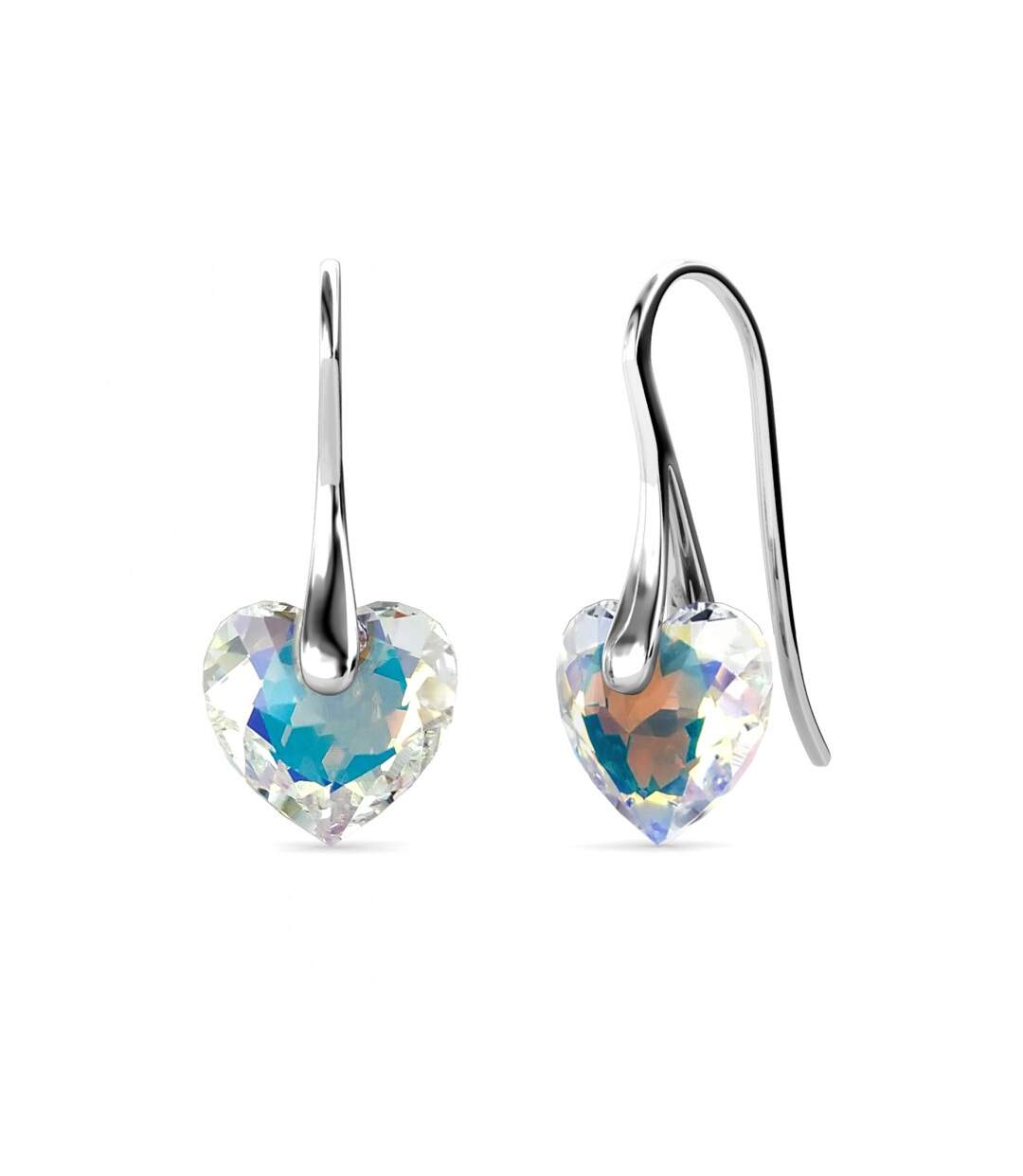 Boucles d'oreilles Crystaline Heart, Cristal d'Autriche-1