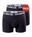 Boxers Melvo Homme Noir Iguana-1