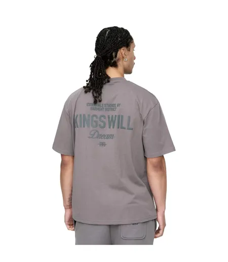 T-shirt Studio Garment District Homme Gris Kings Will Dream
