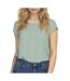 T-shirt vert femme only onlvic - 34-1
