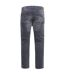 Duke Mens Benson King Size Tapered Fit Stretch Jeans (Grey Stonewash) - UTDC181-3