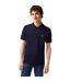Polo Manches Courtes Homme Bleu Marine Lacoste-1