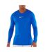 Sous-maillot bleu homme nike dri-fit park first layer - m-1