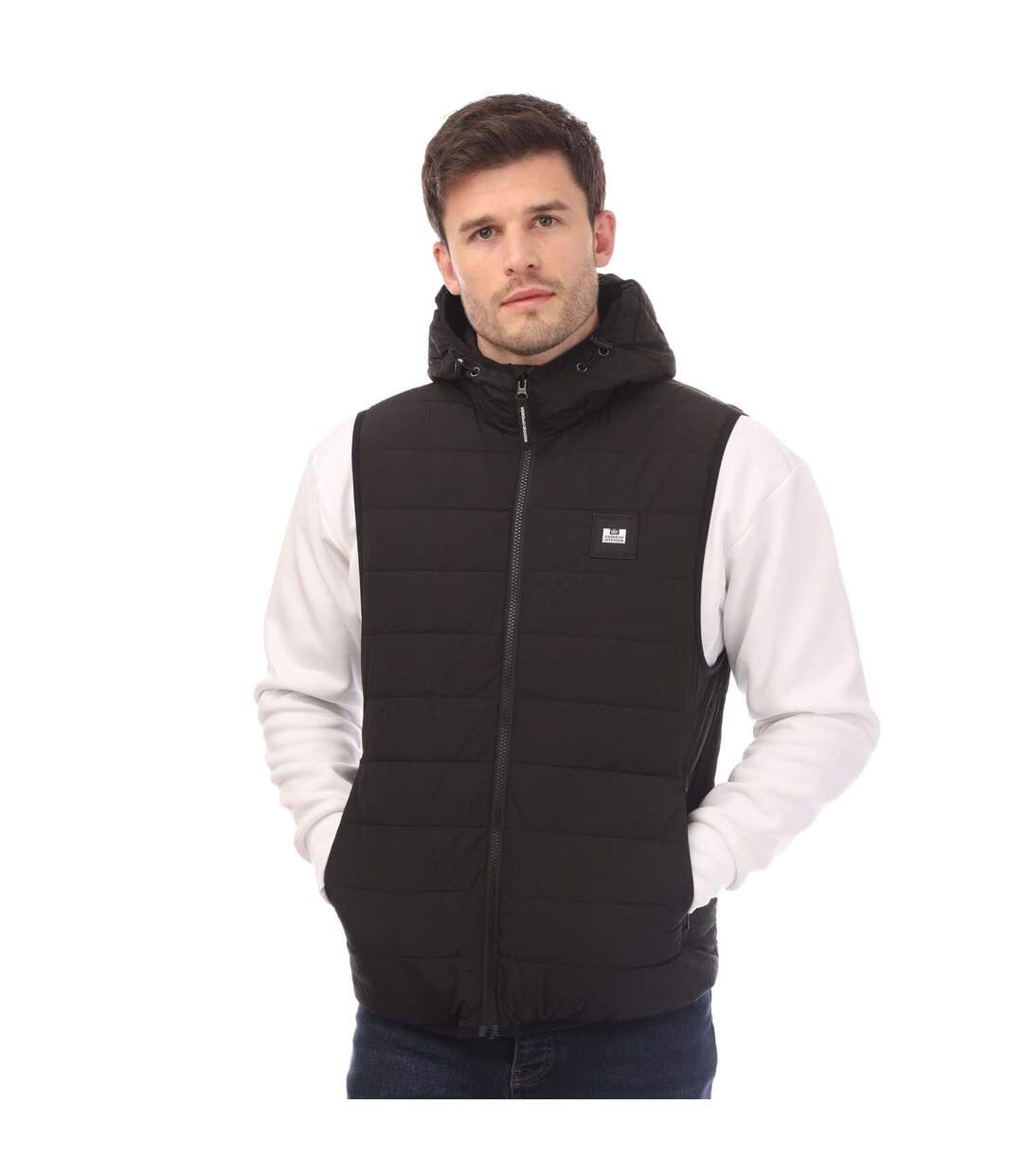 Veste sans manches berg lake homme noir Weekend Offender-1