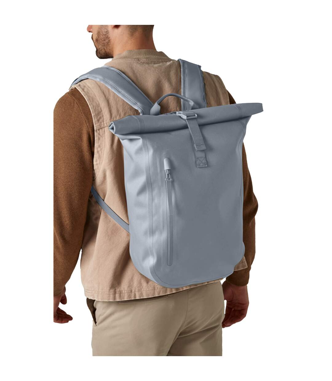 Sac À Dos Taille Unique Bleu Gris Quadra-2