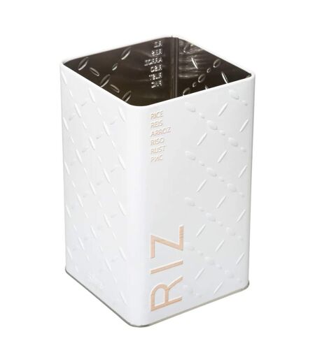 Boîte à Riz Scandi 18cm Blanc