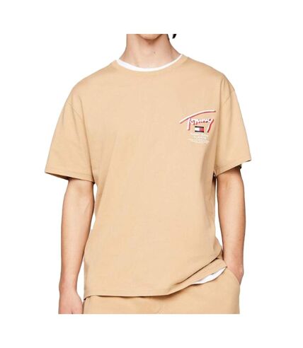 T-shirt Beige Homme Tommy Hilfiger DM0DM18574 - 3XL