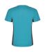 T-shirt shanghai homme turquoise vif / anthracite Roly Roly