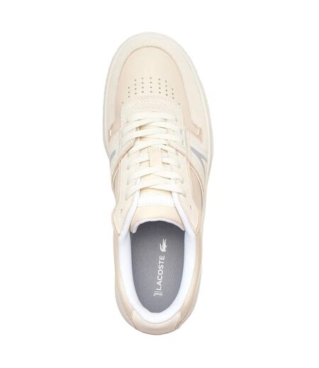 Unisex adult l001 leather trainers off white Lacoste