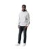 Unisex adult yoho recycled cotton relaxed fit hoodie heather grey Iqoniq-3