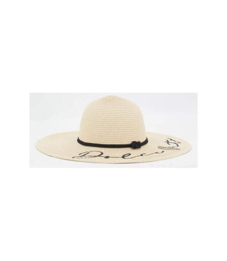 Chapeau femme en papier cordé Dolce Vita