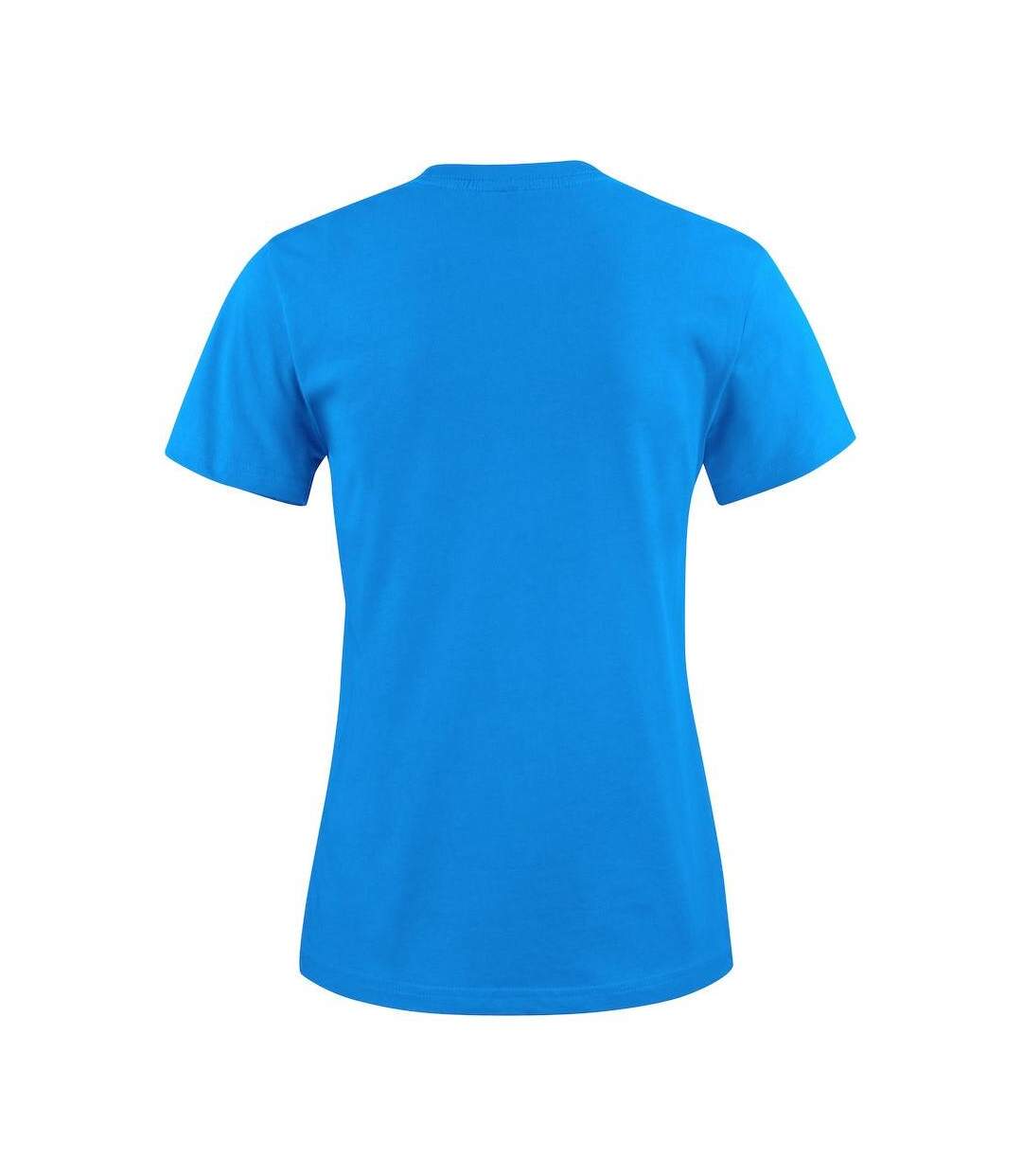 Womens/ladies Light T-shirt Ocean Blue Printer-2