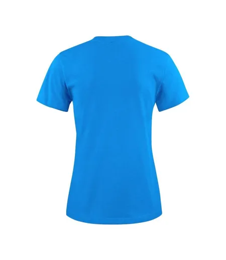 Womens/ladies Light T-shirt Ocean Blue Printer