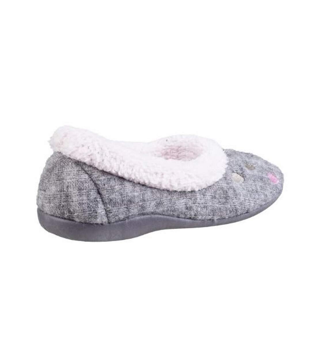 Chaussons Alaska Femme Gris Fleet & Foster-2