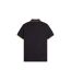 Polo Motif/style Double Pointe Homme Noir Bleu Fred Perry-3