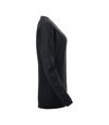 Clique Womens/Ladies Aston Knitted V Neck Sweatshirt (Black)