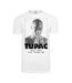 T-shirt Motif/style Tupac Shakur Prayer Homme Blanc Mister Tee-1