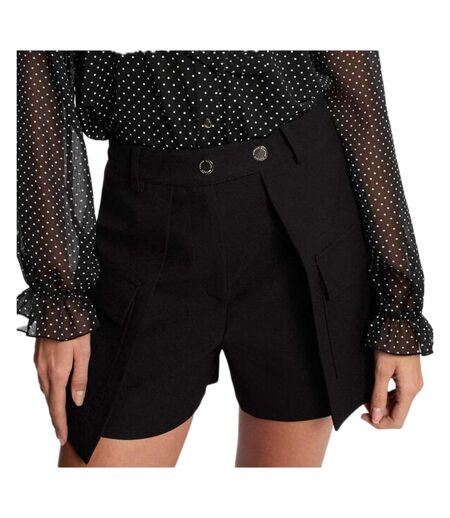 Short noir femme morgan structuré