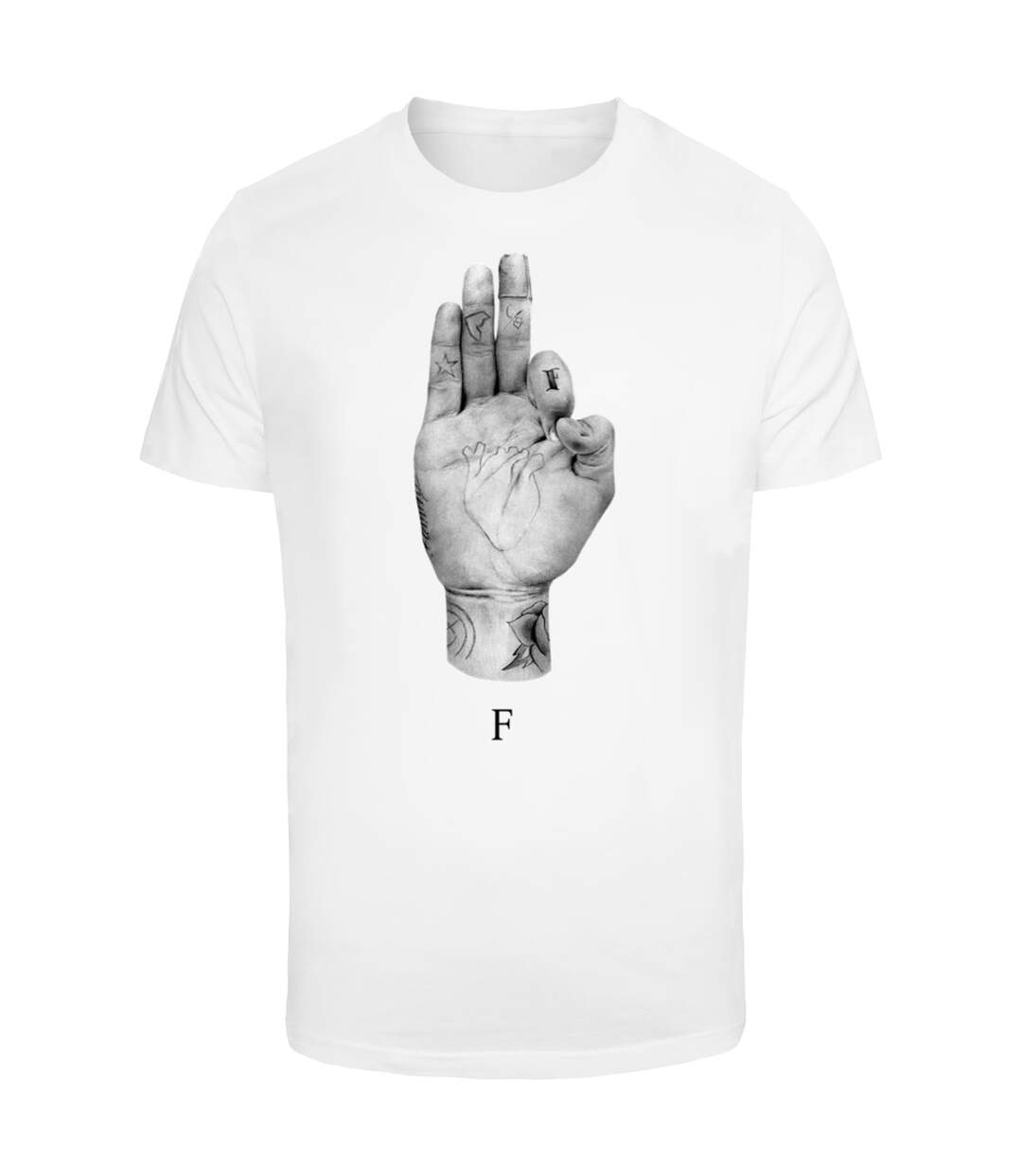 T-shirt Fms Sign Lights Homme Blanc MerchCode-2