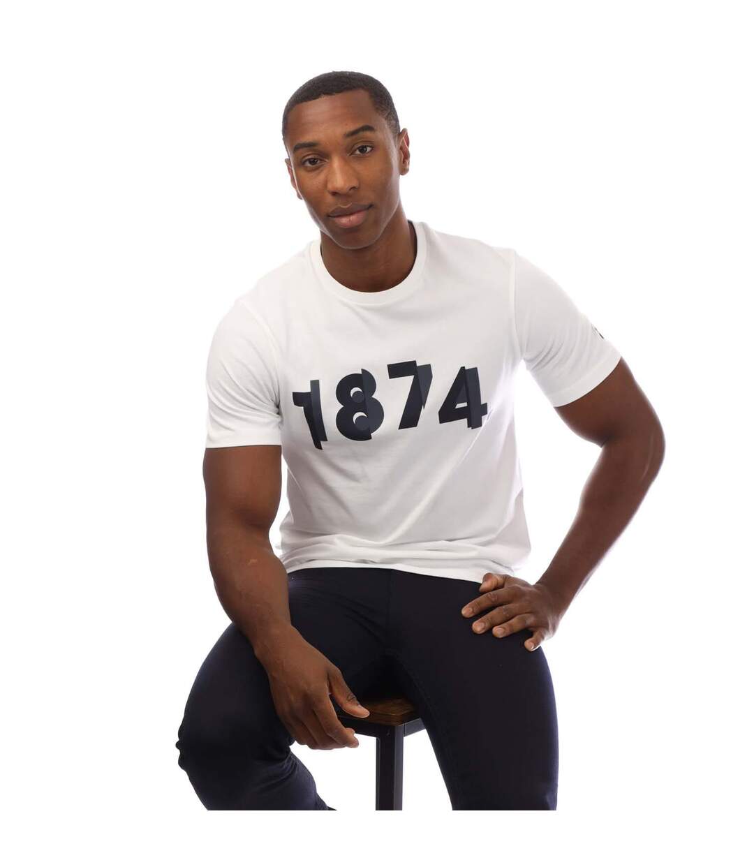 T-shirt Style Graphique Homme Blanc Lyle & Scott-1