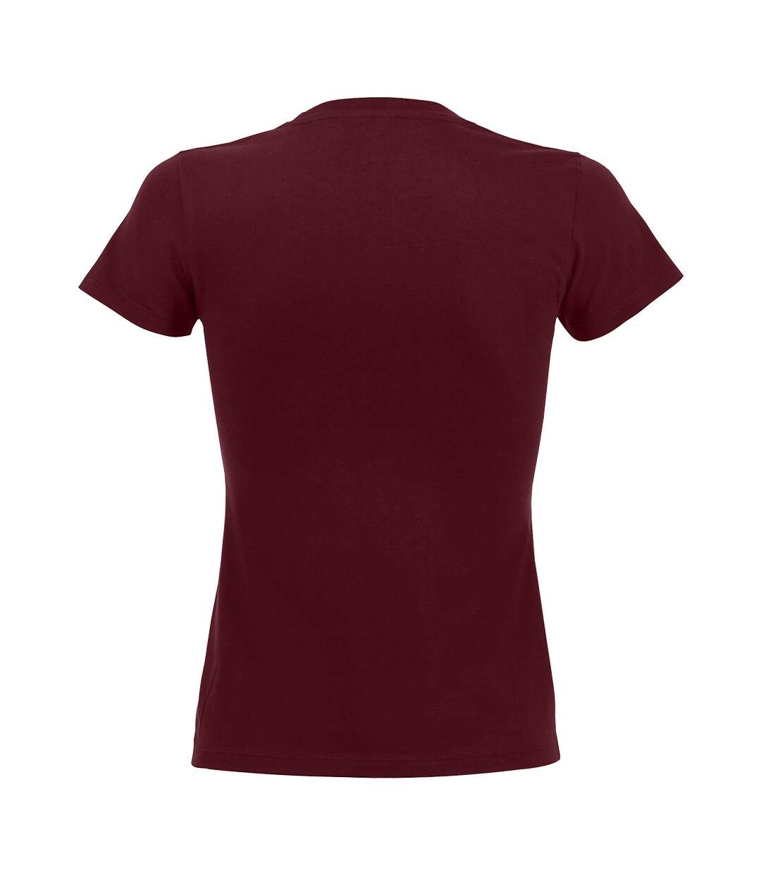 SOLS Womens/Ladies Imperial Heavy Short Sleeve T-Shirt (Burgundy) - UTPC291-2