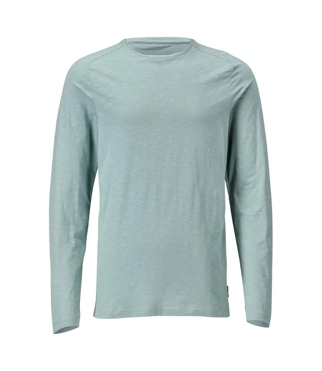T-shirt Manches Longues Customised Homme Vieux Vert Mascot-1