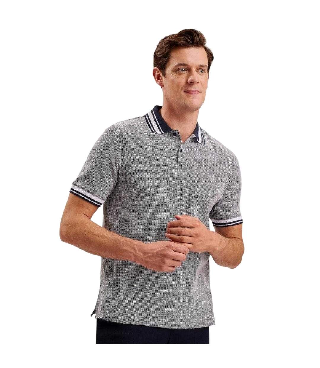 Polo Manches Courtes Phenes Homme Bleu Marine Ted Baker-4