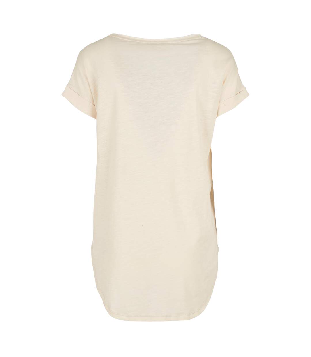 T-shirt Femme Sable Blanc Build Your Brand-2
