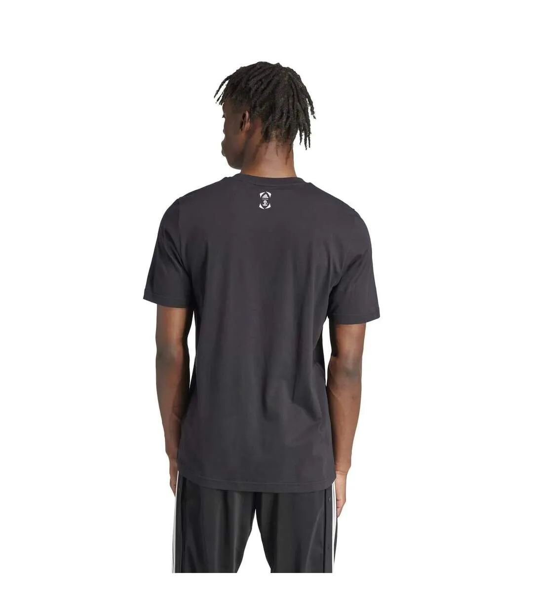 Mens Euro 2024 T-shirt Black Adidas-3