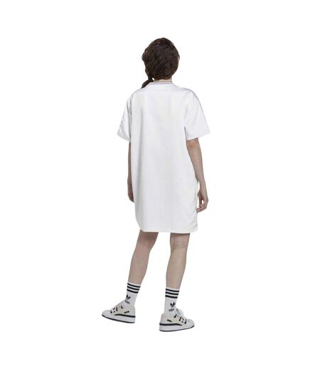 Robe T-shirt Femme Blanc Adidas