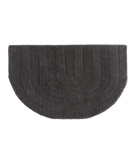 Tapis Demi-Rond Nora 50x80cm Gris