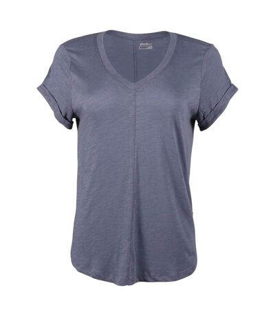 T-shirt gate check femme bleu brumeux Eddie Bauer Eddie Bauer