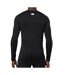 T-shirt Manches Longues Noir Homme Under Armour Fitted