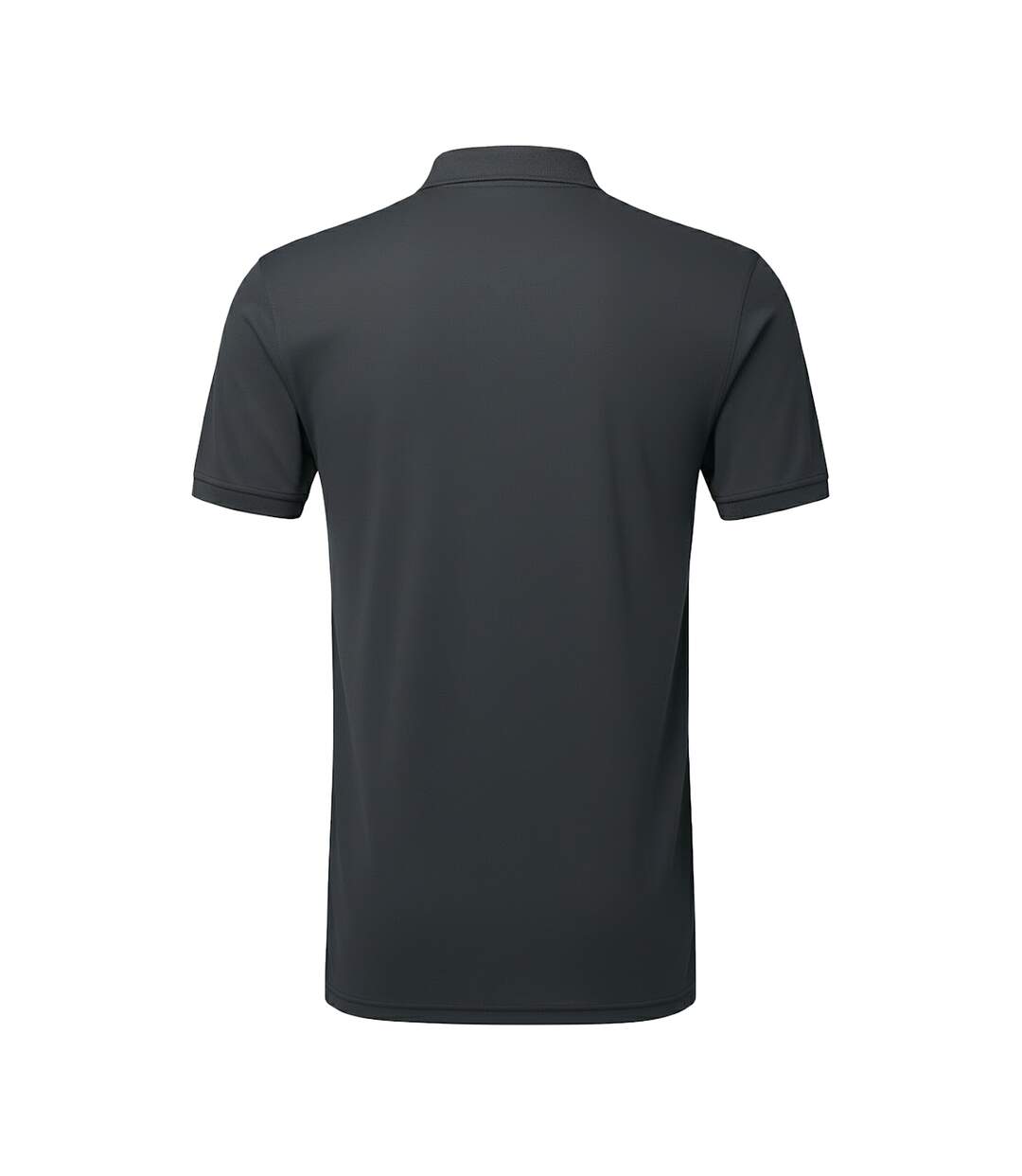 Mens Ion-charge Panelled Polo Shirt Charcoal TriDri-2