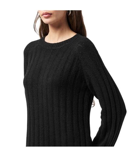 Robe Mi-longue Manches Longues Femme Noir Pieces
