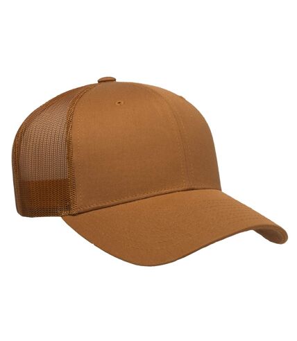 Casquette adulte unisexe marron Yupoong