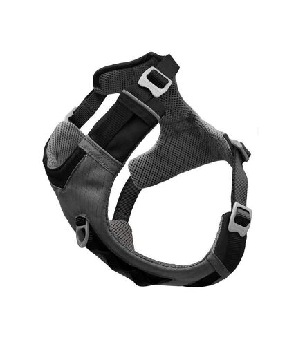 Kurgo Journey Air Dog Harness (Black/Gargoyle Grey) (Small) - UTTL4847
