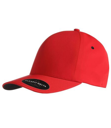 Yupoong Flexfit Unisex Delta Waterproof Cap (Red)