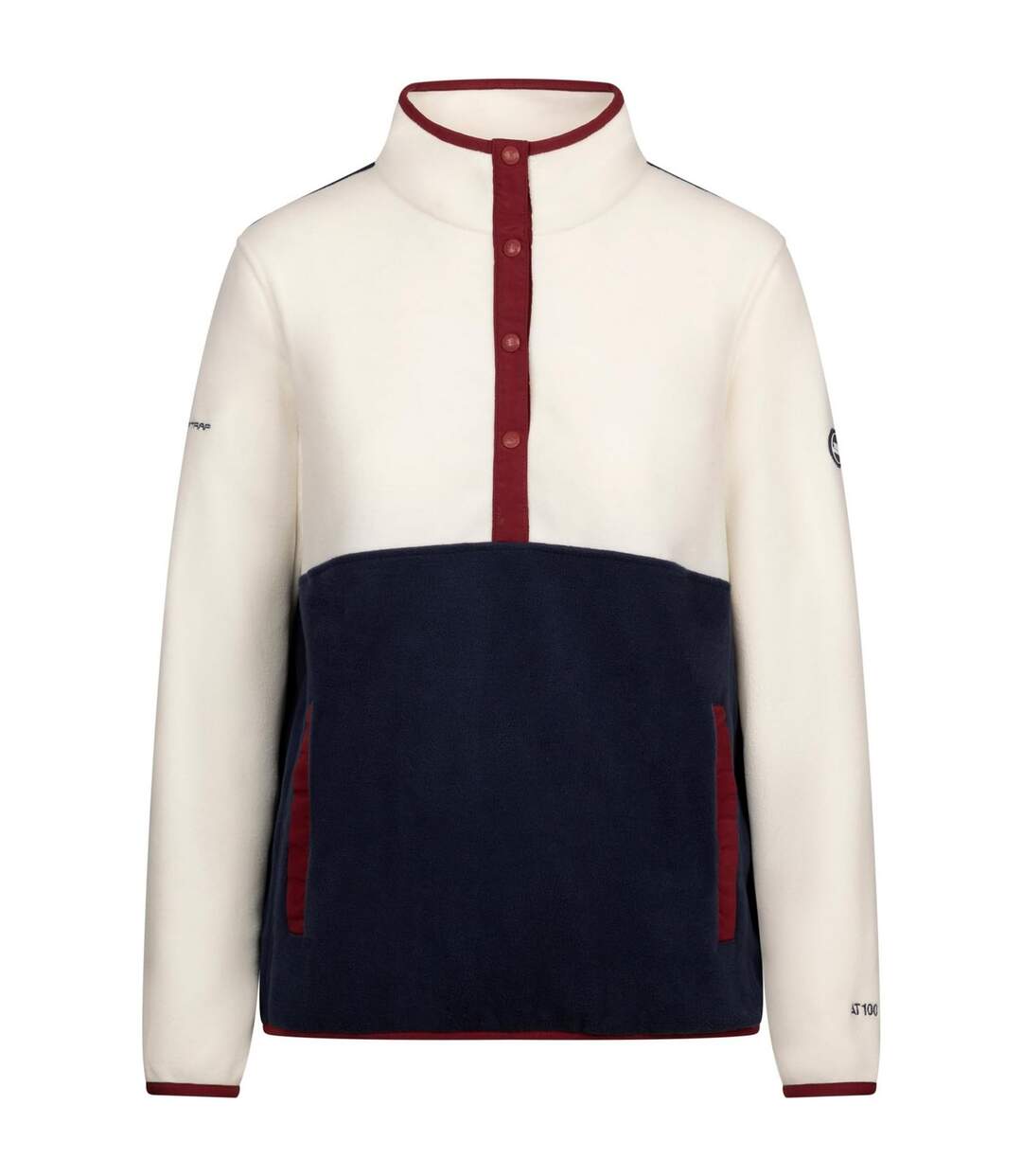 Womens/ladies garzoni fleece jacket ghost Trespass-1
