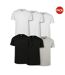 T-shirts Basic Homme Blanc Noir Gris Urban Classics-1