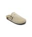 OZABI Sabots Mules Femme Fourrées Suédine Boucle Ajustable-1