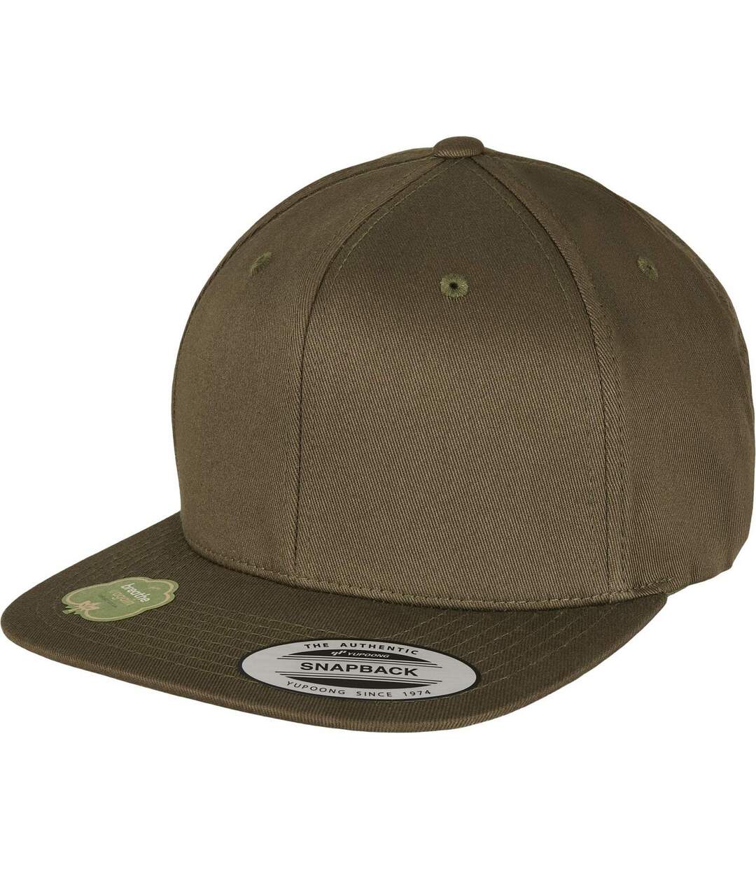 Casquette Ajustable Vert Kaki Foncé Flexfit-1
